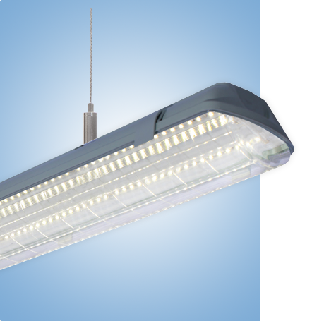 Светильник Айсберг серия vs102m-58 с БАП с тросовым креплением