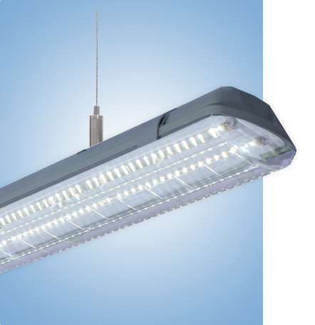 Светильник Айсберг серия vs101m-40 с БАП с тросовым креплением